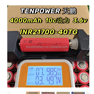 Оптовая продажа литий-ионная аккумуляторная 21700 40TG 3,7 В 4000 мАч Inr21700 цилиндрическая литий-ионная аккумуляторная батарея для Diy электровелосипед скутер - Product Image 6