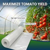 Film de serre pour tomates 200 microns, résistant aux UV, PE haute transparence, anti-goutte, co-extrusion 3-5 couches, tunnel haut