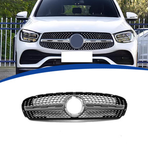 กระจังหน้า Mercedes-Benz GLC X253 Sport Edition Starry Grille ปี 2020-2022 วัสดุ ABS ชิ้นส่วนอัพเกรดกันชนหน้า - Product Image 1