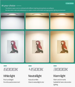 Hot bán 3W 6W 9W Dimmable 3cct sâu chống chói lõm xuống ánh sáng Trần tại chỗ dẫn downlight cho văn phòng nhà - Product Image 3