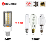 Bombilla LED tipo maíz de 100W E39 E40 DLC 2835 SMD para iluminación exterior de almacenes y calles