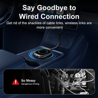 Adaptateur CarPlay Android Auto Lancol Y4, filaire et sans fil, mini boîte intelligente portable, dongle Android 12 2+16 Go, processeur quadricœur, accessoires de voiture