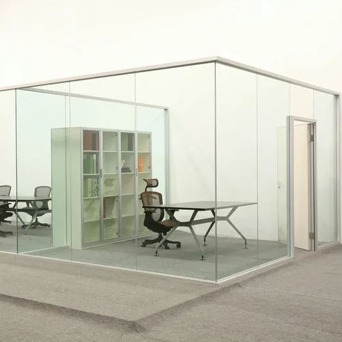 Low price clear glass partition wall / economic partition wall