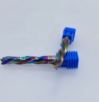 Fraise à spirale de compression SUPAL haute performance en carbure monobloc CNC 3/8'' pour le travail du bois, MDF et bois dur