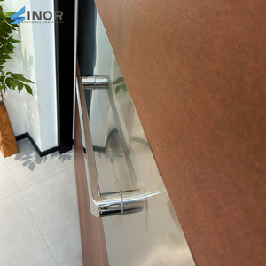 Porte d'entrée en acier inoxydable robuste avec revêtement antirouille et système de verrouillage multipoints pour bâtiment commercial - Product Image 3