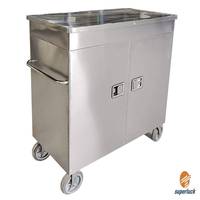 Fabrication sur mesure en acier inoxydable en Chine, boîte de rangement pour équipement équestre en métal, cabine de sablage sur roues