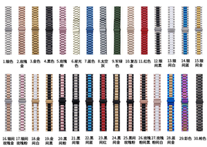 Bracelets de montre en acier inoxydable bracelets de poignet universels 20mm 22mm pour Samsung Galaxy Watch <span class=keywords><strong>7</strong></span> 6 <span class=keywords><strong>Huawei</strong></span> <span class=keywords><strong>Amazfit</strong></span> Active 2 - Product Image 5