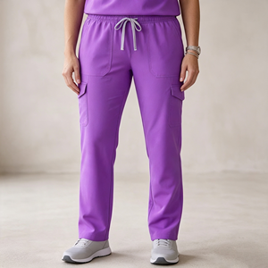 Nuevo Conjunto de Uniformes Médicos Quirúrgicos para Hospital, con Blusa de Manga Corta y Pantalones, para Mujer y Hombre, para Veterinarios, Doctores y Personal de Cirugía - Product Image 5