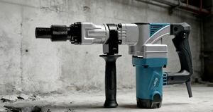 <span class=keywords><strong>Marteau</strong></span> de démolition électrique robuste à haute énergie d'impact pour la rupture et le ciselage du béton, usage professionnel en construction - Product Image 3