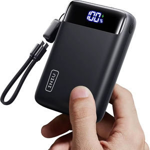 <span class=keywords><strong>Iniu</strong></span> Cargador Portátil de 20000mAh con Carga Rápida de 22.5W, Linterna USB-C |   Protección contra sobrecarga de batería de polímero de litio, compacta para - Product Image 1