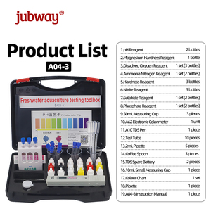 Kit de test de la qualité de l'eau en eau douce, pour l'aquarelle, carpe, pêche à l'aquarelle, <span class=keywords><strong>PH</strong></span> amyène, soluble, oxygène - Product Image 2