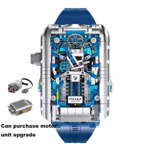 T4057 Tự Làm Đồ Chơi Kỹ Thuật Sáng Tạo Cơ Khí Đồng Hồ Xây Dựng Khối Lắp Ráp Mô Hình 1006 + Pcs Bộ - Product Image 6