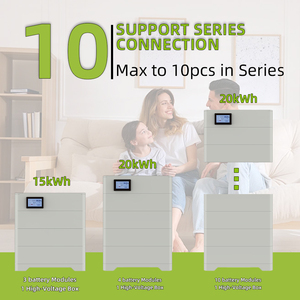 Batería Doméstica Apilable de 204.8V 20kWh, Baterías de Iones de Litio con Pantalla Táctil, Batería de Alto Voltaje para Sistemas Solares Domésticos - Product Image 4