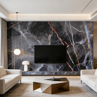 Panneau mural UV en PVC effet marbre pour intérieur, impression 3D, modèle 2026, Abord Market