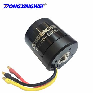 Motor sin escobillas Dongxingwei F4125 300KV para barco y submarino RC - Product Image 4