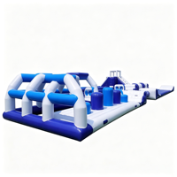 Parc aquatique gonflable flottant pour les rassemblements familiaux
