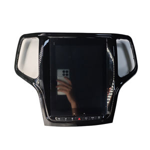 Pour <span class=keywords><strong>Jeep</strong></span> <span class=keywords><strong>Grand</strong></span> <span class=keywords><strong>Cherokee</strong></span> 2014-2016, écran tactile GPS Android Auto CarPlay DVR USB de 10,4 pouces, commande <span class=keywords><strong>centrale</strong></span>, <span class=keywords><strong>grand</strong></span> écran de navigation - Product Image 1