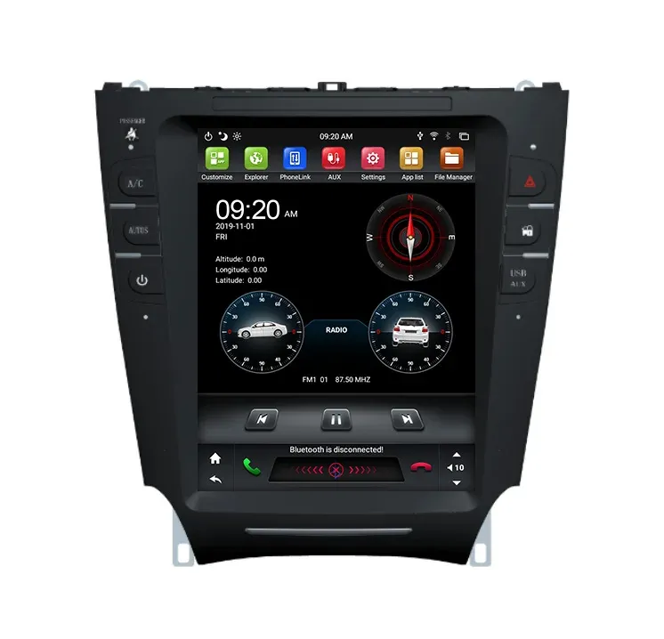 Tesla Android 2 Din Car DVD for Lexus IS250/IS300 2005-2012