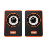 Haut-parleur USB 2.0 pour PC portable et gaming, son stéréo clair, puissance de sortie 6W, audio 3,5 mm, idéal pour le home cinéma - Vente en gros populaire