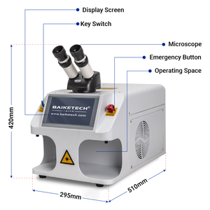 Microscopio digital de alta eficiencia, máquina de soldadura Vertical de joyería Micro láser de 100W, 2, W - Product Image 3