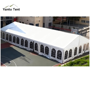 Carpa para Eventos de Verano de Alta Resistencia de 10x50m, Paredes de Vidrio, Cubierta de PVC Resistente a los Rayos UV, Impermeable, Resistente al Viento de 100 km/h, Ignífuga - Product Image 2
