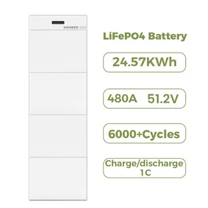MENRED ESS LFP.6144.G4 Batterie au lithium fer phosphate avec 300 ampères et une puissance de support maximale d'un onduleur de 15kW