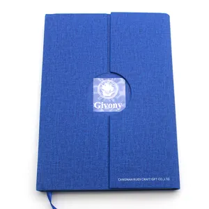 个性化定制时尚A5 Libretas规划师日记聚氨酯皮革封面笔记本，带三折磁铁