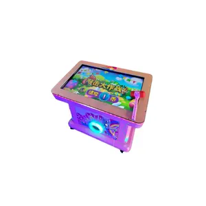 Mesin Game layar sentuh palu pukulan mewah 32 inci permainan Video anak dioperasikan koin Arcade dengan 6 jenis Game