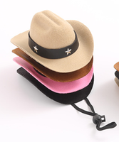 Aksesoris Topi Mini Grosir untuk Boneka Generasi 1 2, Terinspirasi Topi Koboi, Aksesoris Hewan Peliharaan, Hanya Topi Mini - Boneka Tidak Termasuk