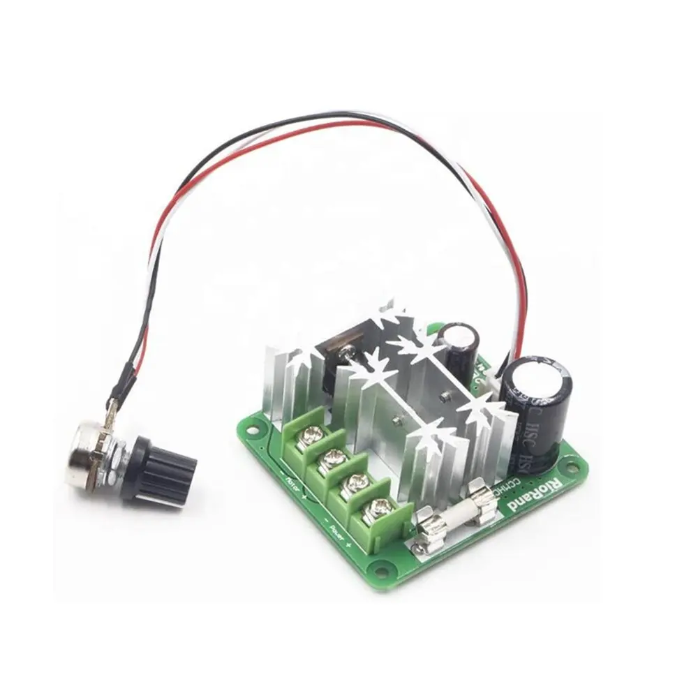 Taidacent RC Servo Control 12V with Potentiometer 90V DC Motor PWM Speed Controller 12 Volts HHO PWM Controller
