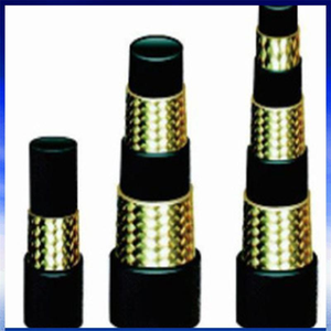 High Pressure <strong>Hose</strong> Double Layer <strong>Pipe</strong> Din En 853 Standard Hydraulic Rubber <strong>Hose</strong> Hydraulic <strong>Pipe</strong> - Product Image 3