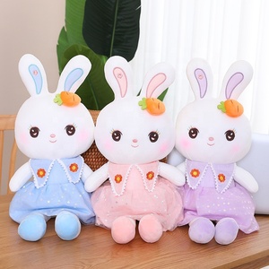 Angela, Simpatico Peluche Coniglio Bianco, Ideale per il Sonno dei Bambini, <span class=keywords><strong>Regalo</strong></span> di Compleanno per Ragazze - Product Image 1