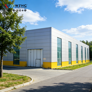 โครงสร้างเหล็กกล้าความแข็งแรงสูงระดับมืออาชีพ สำหรับสร้างโกดัง โรงงาน โรงพยาบาล บ้านพักอาศัย อายุการใช้งาน 50 ปี เหมาะสำหรับตลาดตะวันออกกลาง - Product Image 1