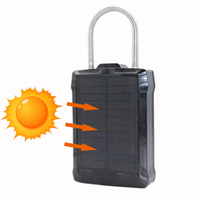 Candado GPS Solar 4G Resistente con Certificación IP67 e Integración Segura API/TCP para Software de Logística