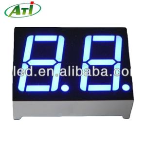 شاشة <span class=keywords><strong>LED</strong></span> سباعية القطع مقاس 1.5 بوصة بـ2 رقم باللون الأبيض للمقاييس الصناعية وعدادات درجة الحرارة ولوحات التحكم الكبيرة ومؤشرات رقمية - Product Image 4