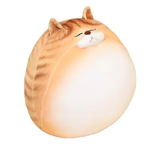 Oreillers de couchage doux animaux en peluche coussin canapé dessin animé jouets en peluche chat oreiller couple impression 3D Garfield peluche jouet