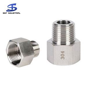 Fabricante Chino Suministra Conector de Tubería Roscada de Acero Inoxidable Bsp Npt Pt Din2999, Acoplamiento, Junta - Product Image 6