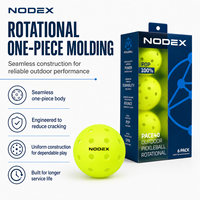 Balle de pickleball conforme USAPA à 40 et 26 trous, disponible en moulage par injection et par rotation |   Commandes OEM et en gros bienvenues