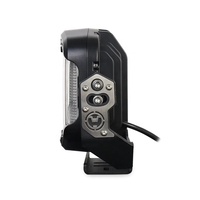 Feux de route 12V-24V 8500LM Feux de conduite à LED avec DRL Lumière laser 95W Lampe de travail LED 7 pouces pour véhicule universel