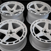 Jantes monobloc forgées sur mesure, design blanc concave, 18-24 pouces, 5x114.3 5x130 5x120 pour GT-R RS6 RS7 M3 M4 911 Taycan