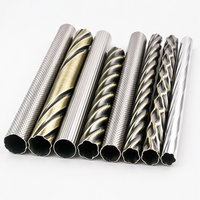 Tube de tringle à rideau en fer classique, pratique, durable et résistant à la déformation pour diverses tringles à rideaux - Grande Vente