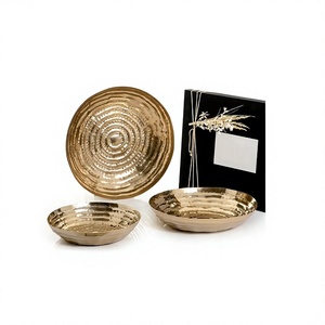 Ensemble de 3 bols à nourriture de tailles différentes, design classique, pour table, desserts, chocolats, bols décoratifs au prix le plus bas - Product Image 1
