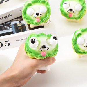 Divertido Juguete Blandito de Rebote Lento con Forma de Perro Vegetal, Aliviador de Estrés, Muñecos Antiestrés para Adultos, Regalos para Fiestas - Product Image 3
