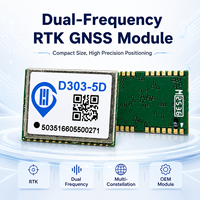 Modul GNSS RTK Mini D303-5D Dual Band Akurasi Tinggi GPS BDS GLONASS Galileo untuk Modul Penentuan Posisi UAV Robotika
