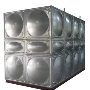 Modular Stainless Steel Water Storage Tank For Drinking Water Ss304