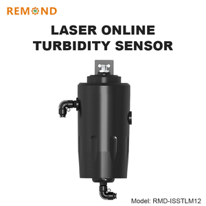 เซ็นเซอร์วัดความขุ่นแบบเลเซอร์ OEM REMOND 0.0001NTU ระดับ IP68 แบบ Flow-through ออนไลน์  พร้อมสัญญาณเอาต์พุต 4-20mA RS485 สำหรับน้ำดื่ม 0-20 NTU วัสดุ ABS - Product Image 1