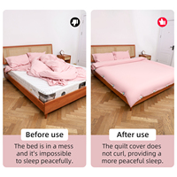 Support OEM antidérapant rond pour housse de couette, clip de fixation pour couette, boucle pour couverture, adapté aux draps, supports pour couette et édredon