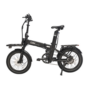 Vélo électrique pliable en alliage d'aluminium de 20 pouces avec batterie au lithium, moteur arrière, suspension avant et arrière, porte-bagages arrière, port USB, longue autonomie, idéal pour <span class=keywords><strong>la</strong></span> ville - Product Image 1