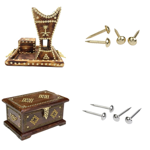 Cực dài bọc đinh tán Micro trang trí đinh tán trang trí móng tay đinh tán trang trí đồ nội thất bọc móng tay - Product Image 4