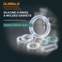Joints toriques en silicone sur mesure et joints en caoutchouc moulé pour pompes, vannes et composants d'étanchéité de contrôle de fluides des dispositifs médicaux